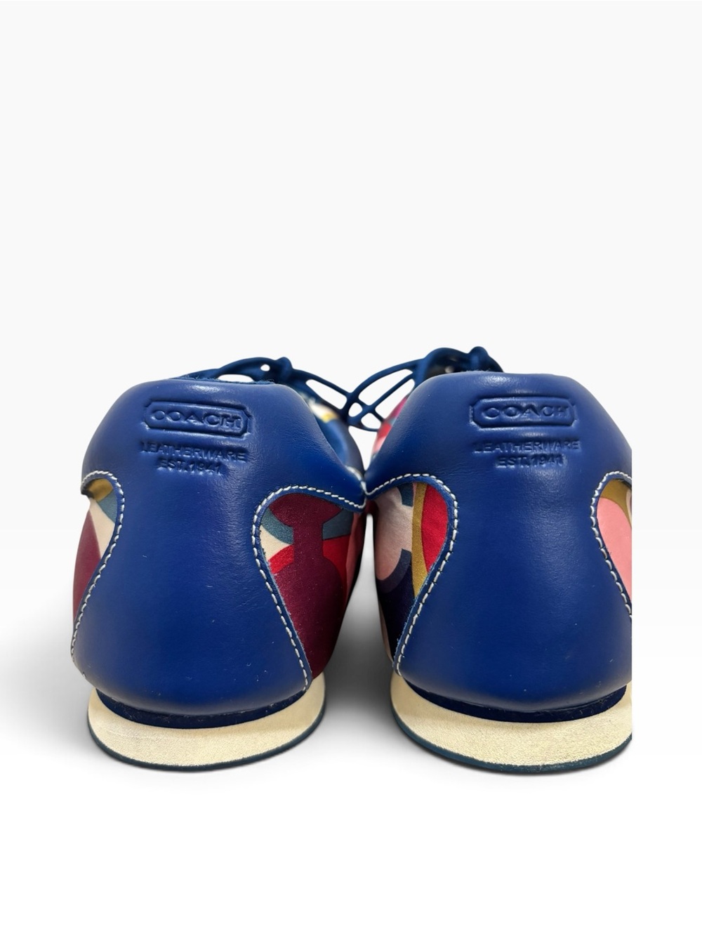 Coach "Kirby" Multi-Color Pop C Print Sneaker (Size 10M) - Picture 5 of 7